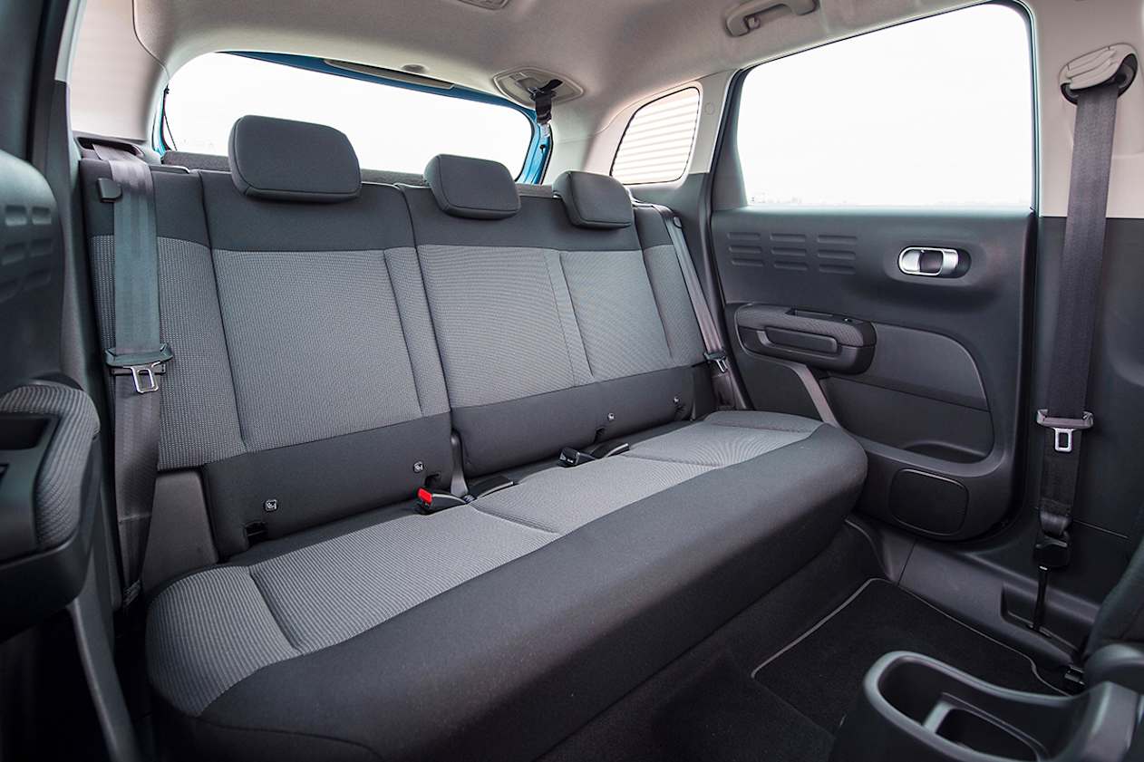 Headroom is fantastic for the segment with good legroom.